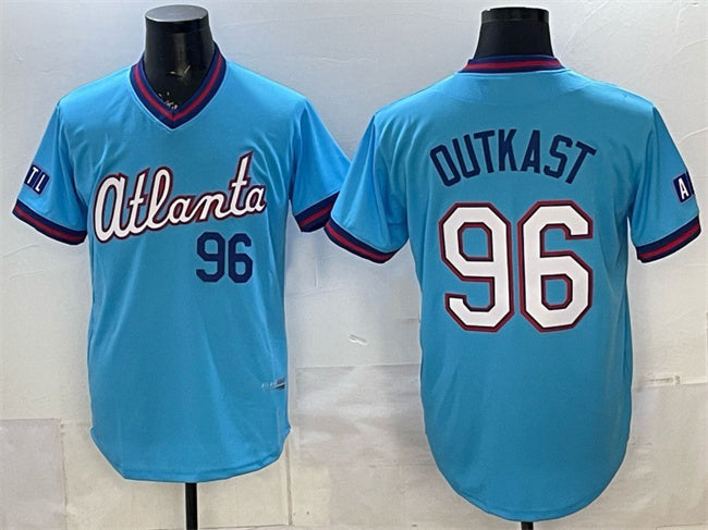 Atlanta Braves #96 OutKast Powder Blue Fotopoulosg 2026 City Connect Stadium Stitched Jersey