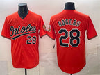 Baltimore Orioles #28 Trevor Rogers Orange Fotopoulosg 2025 Limited Stitched Jersey
