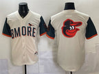 Baltimore Orioles Team Big Logo Natural Fotopoulosg 2026 City Connect Stadium Stitched Jersey 2
