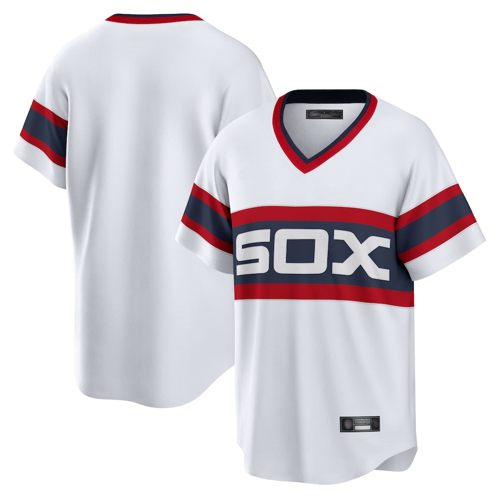 Chicago White Sox Blank Player White Fotopoulosg T-shirt Home Game Stitched Jerseys