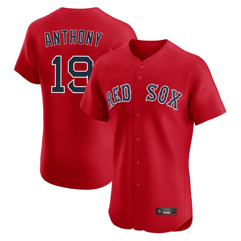 Boston Red Sox #19 Roman Anthony Player Red Fotopoulosg Limited Elite Home Game Stitched Jerseys1