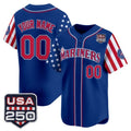 Custom Seattle Mariners America 250 Edition Vapor Premier Limited Royal Fotopoulosg Stitched Jerseys