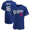 Los Angeles Dodgers #16 Will Smith Player Royal Fotopoulosg Limited Elite Home Stitched Jerseys