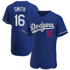 Los Angeles Dodgers #16 Will Smith Player Royal Fotopoulosg Limited Elite Home Stitched Jerseys