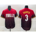 Philadelphia Phillies #3 Bryce Harper Red Fotopoulosg 2024 City Cool Base Jersey
