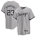 Chicago White Sox #23 Andrew Benintendi Player Gray Fotopoulosg Home Game Stitched Jerseys