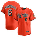Baltimore Orioles #6 Ryan Mountcastle Player Orange Fotopoulosg Limited Home Game Stitched Jerseys