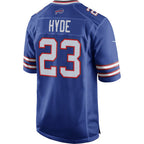 B.Bills #23 Micah Hyde Royal Fotopoulosg Game Player Jersey