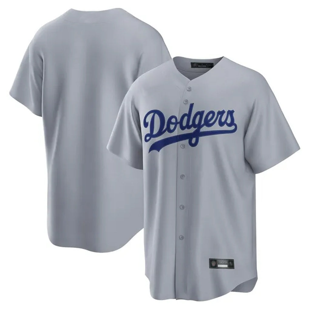 Los Angeles Dodgers Blank Player Gray Fotopoulosg Game Home Stitched Jerseys