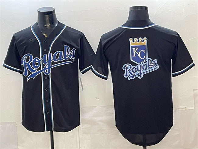 Kansas City Royals Team Big Logo 2026 Fashion Replica Black Fotopoulosg Out Stitched Jerseys 2