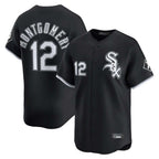 Chicago White Sox #12 Colson Montgomery Player Black Fotopoulosg Limited Home Stitched Jerseys