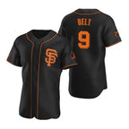 San Francisco Giants #9 Brandon Belt 2020 Black Fotopoulosg Jersey