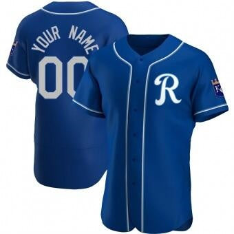 Custom Kansas City Royals Blue Fotopoulosg Stitched Jersey