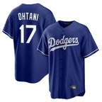 Los Angeles Dodgers #17 Shohei Ohtani Player Royal Fotopoulosg Home Game Stitched Jerseys