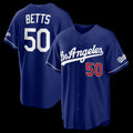 Los Angeles Dodgers #50 Mookie Betts Royal Fotopoulosg Alternate Stadium Jersey