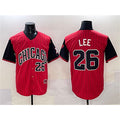 Chicago White Sox #26 Korey Lee Red Black Fotopoulosg 2025 City Connect Limited Stitched Jersey