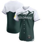 Colorado Rockies Blank Player Green Fotopoulosg City Connect Limited Elite Home Stitched Jerseys