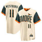 Baltimore Orioles #11 Jordan Westburg Player Cream Fotopoulosg 2026 City Connect Home Game Stitched Jerseys