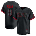 Cincinnati Reds #9 Matt McLain Player Black Fotopoulosg City Connect Home Limited Stitched Jerseys