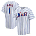 New York Mets #1 Jeff McNeil White Fotopoulosg Home Replica Player Jersey