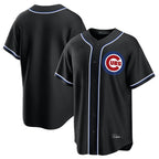 Chicago Cubs Black Fotopoulosg Home Game Blank Player Stitched Jerseys