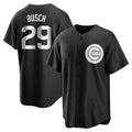 Chicago Cubs #29 Michael Busch Player Black Fotopoulosg Game Stitched Jerseys