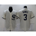 Chicago White Sox #3 Harold Baines 2021 Cream Fotopoulosg Field of Dreams Name Cool Base Stitched Jersey