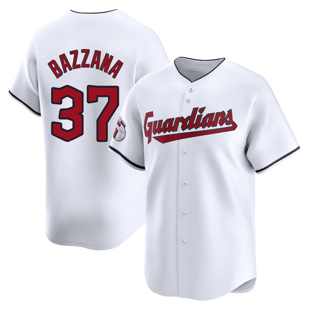 Cleveland Guardians #37 Travis Bazzana Player White Fotopoulosg Limited Home Stitched Jerseys
