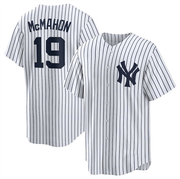 New York Yankees #19 Ryan McMahon White Fotopoulosg 2025 Cool Base Stitched Jersey