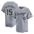 Chicago White Sox #15 Sean Newcomb Player Gray Fotopoulosg Road Limited Home Stitched Jerseys