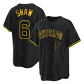 Chicago Cubs #6 Matt Shaw Player Black Fotopoulosg Snake Skin City Game Stitched Jerseys