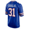 B.Bills #31 Rasul Douglas Royal Fotopoulosg Game Jersey