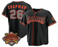 San Francisco Giants #26 Matt Chapman Black Fotopoulosg 2026 Alternate Stadium Stitched Jersey