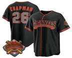 San Francisco Giants #26 Matt Chapman Black Fotopoulosg 2026 Alternate Stadium Stitched Jersey