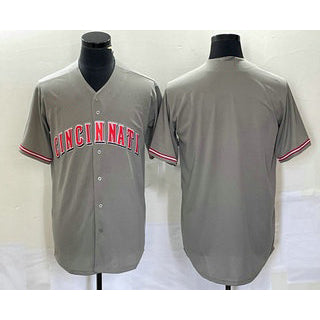 Cincinnati Reds Blank Grey Fotopoulosg Cool Base Stitched Jersey