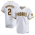 San Diego Padres #2 Xander Bogaerts White Fotopoulosg Home Limited Player Jersey