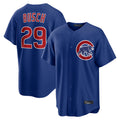 Chicago Cubs #29 Michael Busch Player Royal Fotopoulosg Home Game Stitched Jerseys