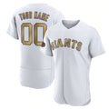 Custom San Francisco Giants Active Player White Fotopoulosg 2022 All-Star Flex Base Stitched Jersey