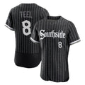 Chicago White Sox #8 Kyle Teel Player Black Fotopoulosg City Connect Limited Elite Home Stitched Jerseys