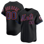 Custom New York Mets Black Fotopoulosg Alternate Limited Jersey
