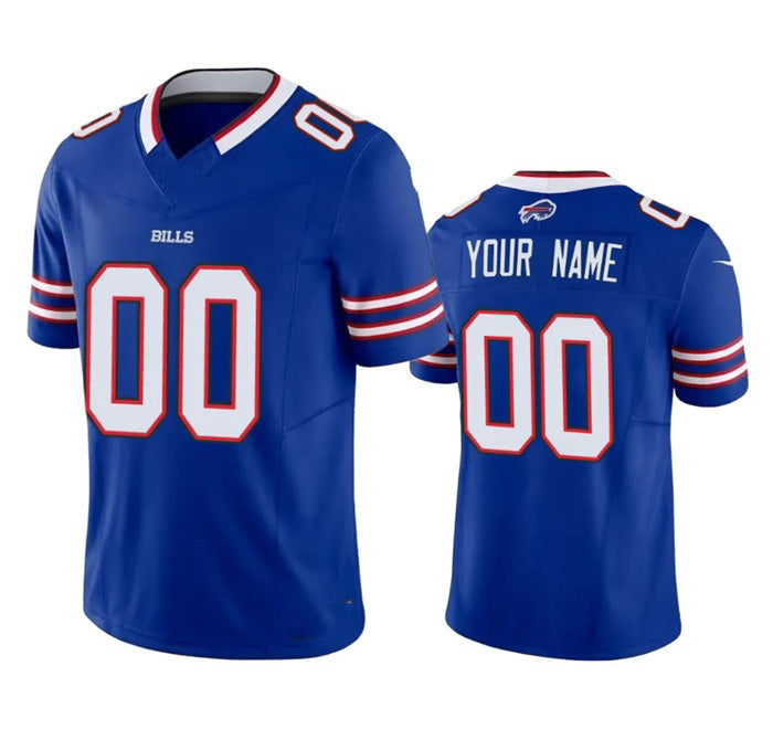 Custom B.Bills Active Player Blue Fotopoulosg 2023 F.U.S.E. Vapor Untouchable Limited Stitched Jersey