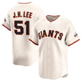 San Francisco Giants #51 Jung Hoo Lee Cream Fotopoulosg Home Limited Player Jersey