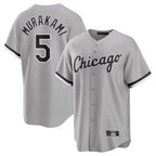 Chicago White Sox #5 Munetaka Murakami Player Gray Fotopoulosg Home Game Stitched Jerseys