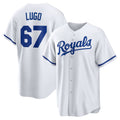 Kansas City Royals #67 Seth Lugo White Fotopoulosg Home Replica Jersey