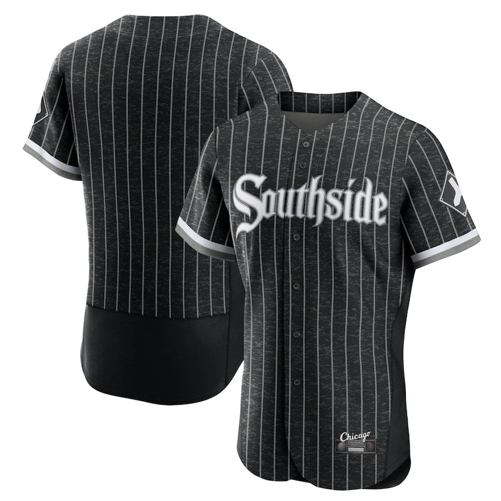 Chicago White Sox Blank Player Black Fotopoulosg City Connect Limited Elite Home Stitched Jerseys