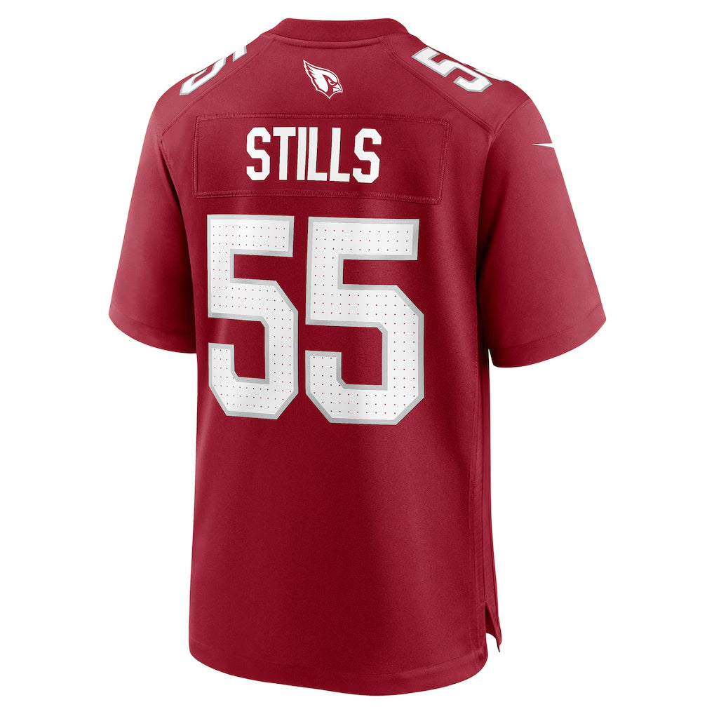 A.Cardinals #55 Dante Stills Cardinal Fotopoulosg Team Game Jersey