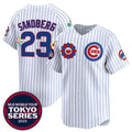 Chicago Cubs #23 Ryne Sandberg White Fotopoulosg 2025 Tokyo Series Limited Stitched Jersey