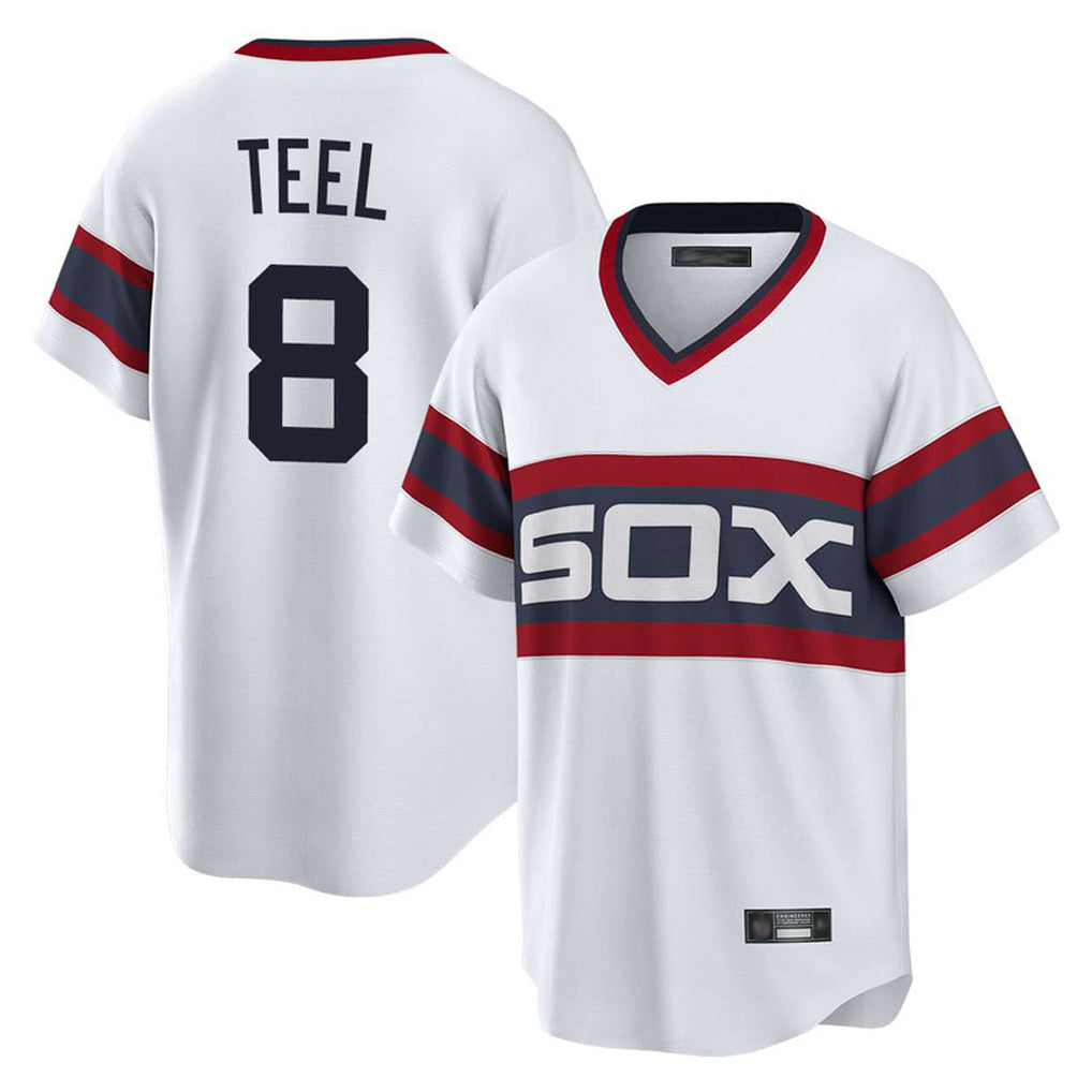 Chicago White Sox #8 Kyle Teel Player White Fotopoulosg T-shirt Home Game Stitched Jerseys