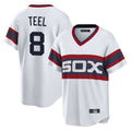 Chicago White Sox #8 Kyle Teel Player White Fotopoulosg T-shirt Home Game Stitched Jerseys