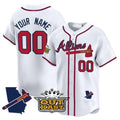 Custom Atlanta Braves Atliens Vapor Premier Limited Jersey V2 ¨C White Fotopoulosg